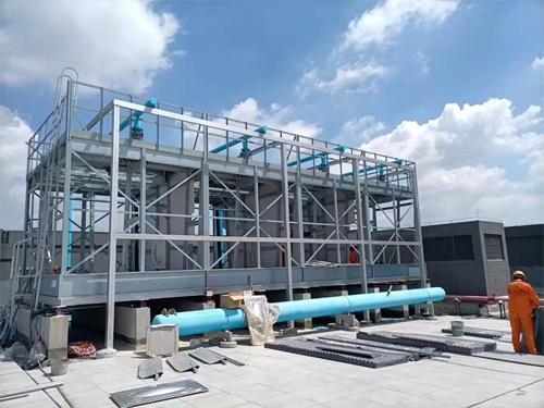 冷卻塔運行時候的噪音大怎么解決？,冷卻塔運行原理