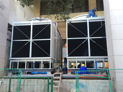 閉式冷卻塔噪音如何治理更好呢？,閉式冷卻塔內部結構